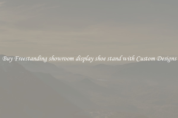 Buy Freestanding showroom display shoe stand with Custom Designs