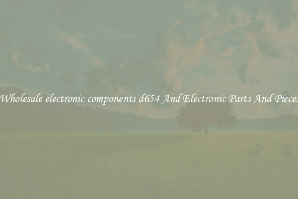 Wholesale electronic components d654 And Electronic Parts And Pieces