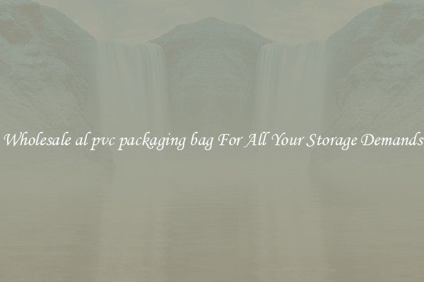 Wholesale al pvc packaging bag For All Your Storage Demands