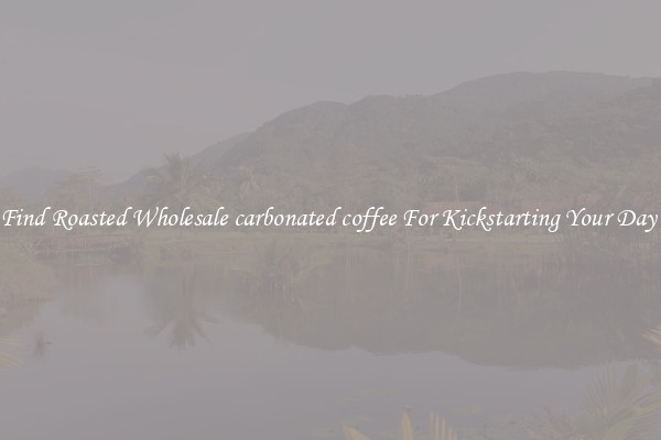 Find Roasted Wholesale carbonated coffee For Kickstarting Your Day 