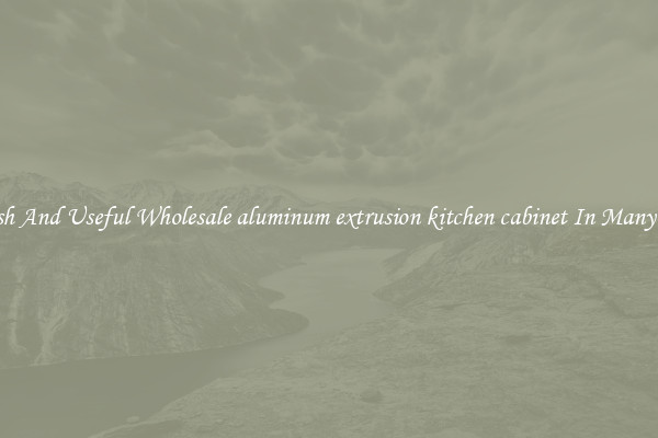 Stylish And Useful Wholesale aluminum extrusion kitchen cabinet In Many Sizes