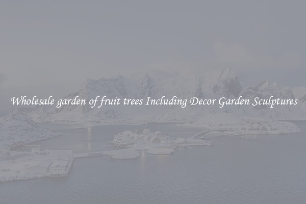 Wholesale garden of fruit trees Including Decor Garden Sculptures